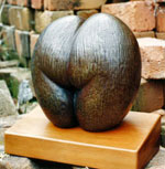 Seychelles Coconut made of bronze